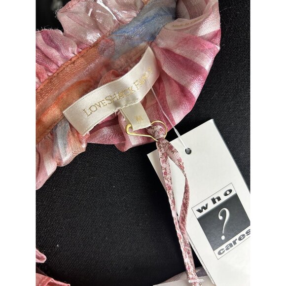 The Love Shack Fancy Women’s Willow Top Size Medium 100% Silk With Tags - Picture 6 of 6